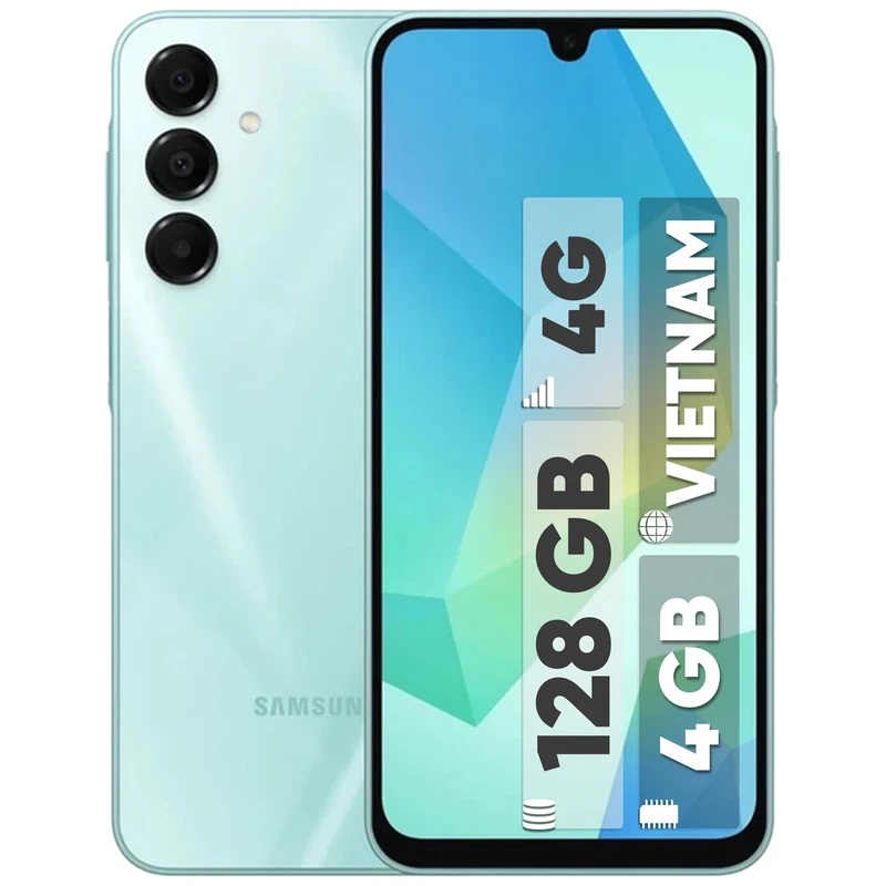 گوشی موبایل سامسونگ مدل Galaxy A16 4G دو سیم کارت ظرفیت 128 گیگابایت و رم 4 گیگابایت - ویتنام گوشی موبایل سامسونگ مدل Galaxy A16 4G دو سیم کارت ظرفیت 128 گیگابایت و رم 4 گیگابایت - ویتنام