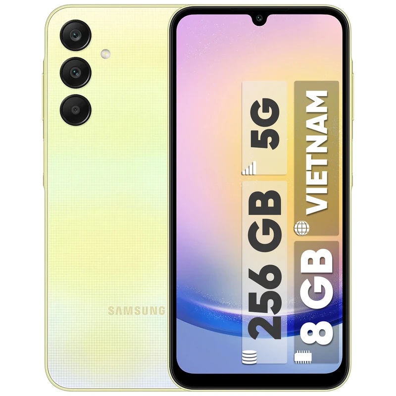 گوشی موبایل سامسونگ مدل Galaxy A25 دو سیم کارت ظرفیت 256 گیگابایت و رم 8 گیگابایت - ویتنام گوشی موبایل سامسونگ مدل Galaxy A25 دو سیم کارت ظرفیت 256 گیگابایت و رم 8 گیگابایت - ویتنام