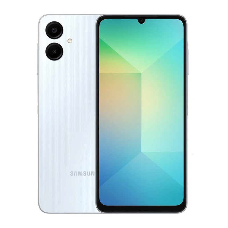 گوشی موبایل سامسونگ مدل Galaxy A06 دو سیم کارت ظرفیت 128 گیگابایت و رم 6 گیگابایت گوشی موبایل سامسونگ مدل Galaxy A06 دو سیم کارت ظرفیت 128 گیگابایت و رم 6 گیگابایت