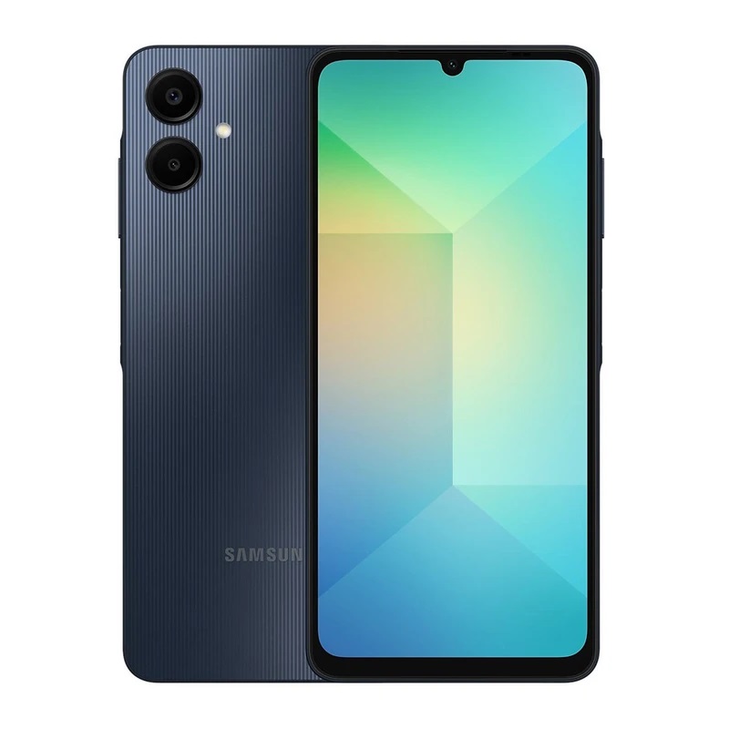 گوشی موبایل سامسونگ مدل Galaxy A06 دو سیم کارت ظرفیت 128 گیگابایت و رم 4 گیگابایت گوشی موبایل سامسونگ مدل Galaxy A06 دو سیم کارت ظرفیت 128 گیگابایت و رم 4 گیگابایت