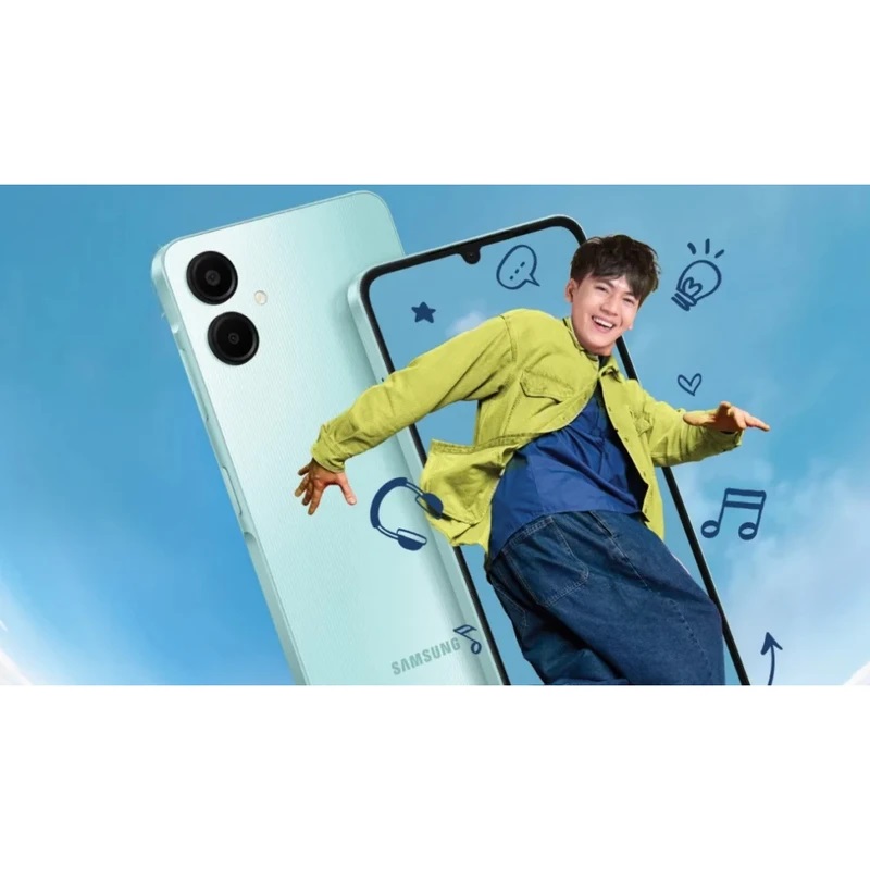 گوشی موبایل سامسونگ مدل Galaxy A06 دو سیم کارت ظرفیت 128 گیگابایت و رم 6 گیگابایت گوشی موبایل سامسونگ مدل Galaxy A06 دو سیم کارت ظرفیت 128 گیگابایت و رم 6 گیگابایت