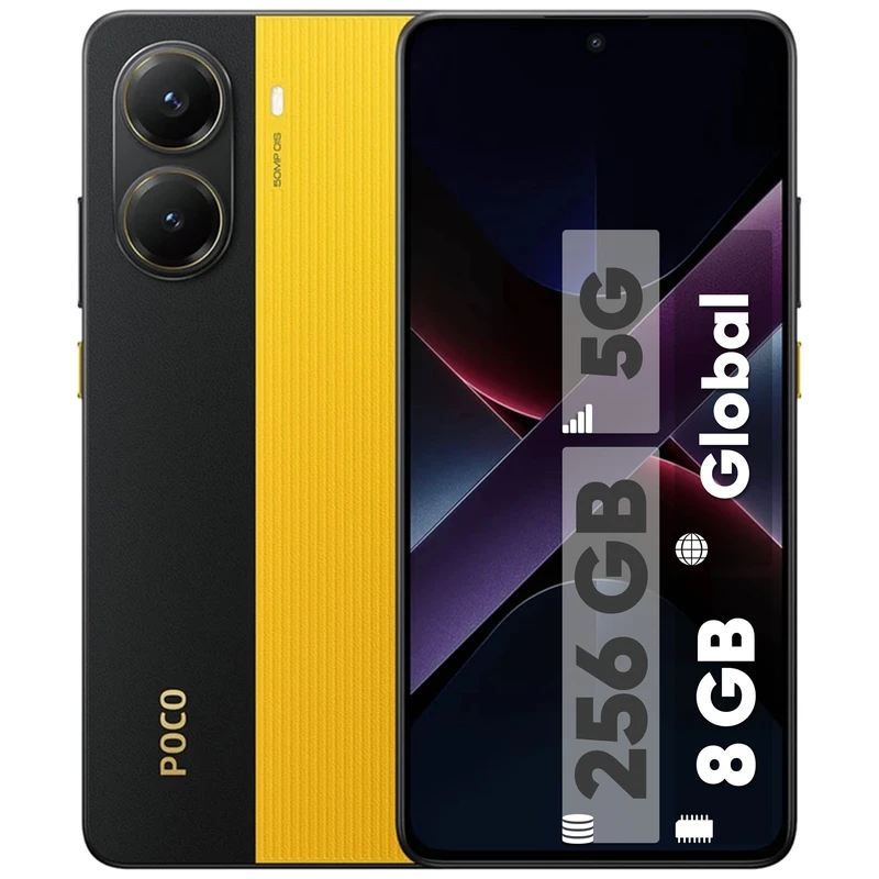گوشی موبایل شیائومی مدل Poco X7 Pro دو سیم کارت ظرفیت 256 گیگابایت و رم 8 گیگابایت - گلوبال گوشی موبایل شیائومی مدل Poco X7 Pro دو سیم کارت ظرفیت 256 گیگابایت و رم 8 گیگابایت - گلوبال