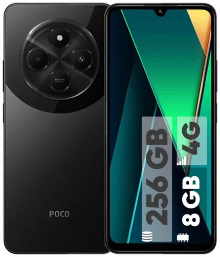 گوشی موبایل شیائومی مدل Poco C75 دو سیم کارت ظرفیت 256 گیگابایت و رم 8 گیگابایت