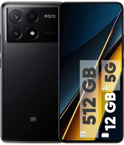 گوشی موبایل شیائومی مدل Poco X6 Pro ظرفیت 512 گیگابایت و رم 12 گیگابایت