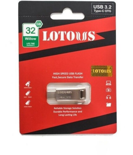 فلش مموری لوتوس مدل Willow USB 3.2 ظرفیت 32 گیگابایت