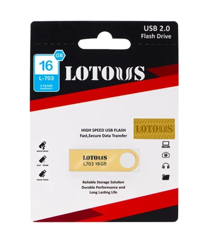 فلش مموری لوتوس مدل L-703 ظرفیت 16 گیگابایت