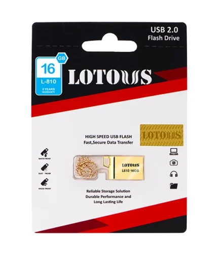 فلش مموری لوتوس مدل L-810 ظرفیت 16 گیگابایت