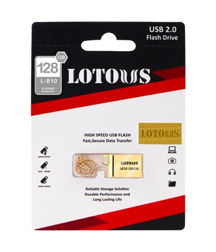 فلش مموری لوتوس مدل L-810 ظرفیت 128گیگابایت