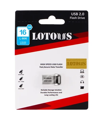فلش مموری لوتوس مدل L-806 ظرفیت 16 گیگابایت