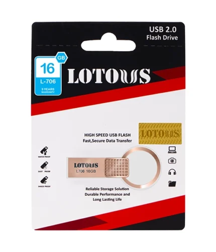 فلش مموری لوتوس مدل L-706 ظرفیت 16 گیگابایت