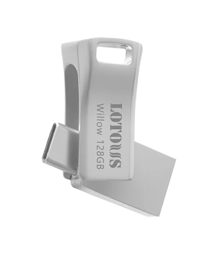 فلش مموری OTG لوتوس مدل Willow ظرفیت 128 گیگابایت