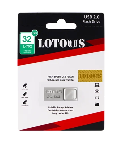 فلش مموری لوتوس مدل L-702 ظرفیت 32 گیگابایت
