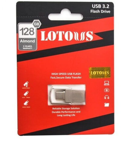 فلش لوتوس مدل Almond ظرفیت 128 گیگابایت