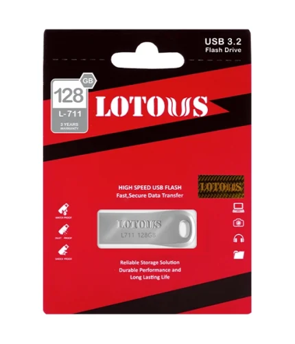 فلش مموری لوتوس مدل L-711 ظرفیت 128گیگابایت