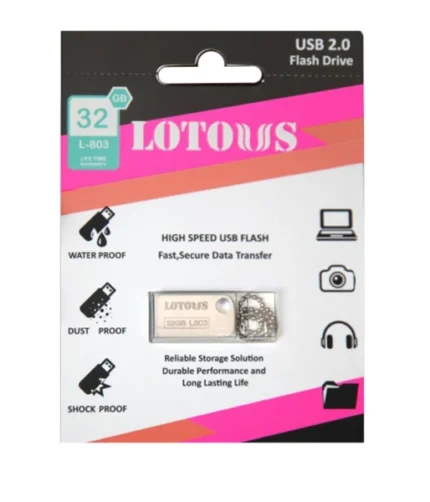فلش مموری لوتوس مدل L-803 ظرفیت 32 گیگابایت