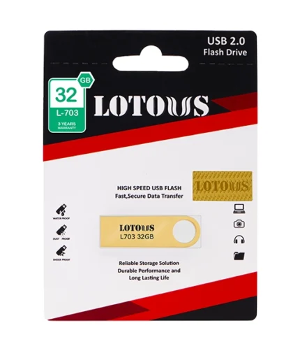 فلش مموری لوتوس مدل L-703 ظرفیت 32 گیگابایت