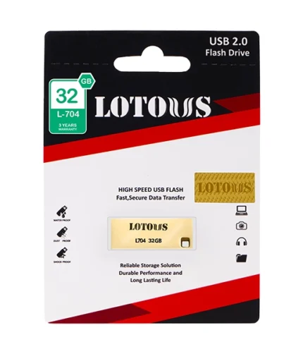 فلش مموری لوتوس مدل L-704 ظرفیت 32 گیگابایت