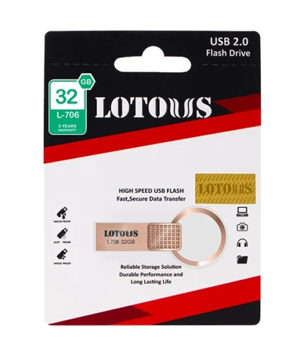 فلش مموری لوتوس مدل L-706 ظرفیت 32 گیگابایت
