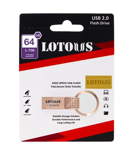 فلش مموری لوتوس مدل L706 ظرفیت 64 گیگابایت