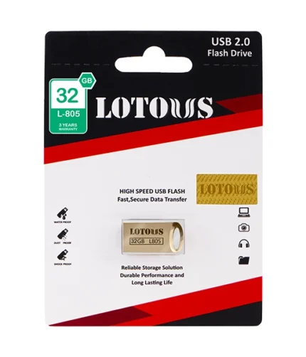 فلش مموری لوتوس مدل L-805 ظرفیت 32 گیگابایت