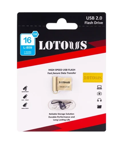 فلش مموری لوتوس مدل L-809 ظرفیت 16 گیگابایت