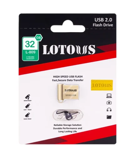 فلش مموری لوتوس مدل L-809 ظرفیت 32 گیگابایت