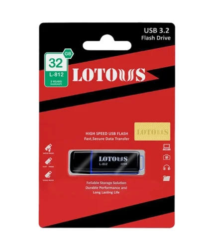 فلش مموری لوتوس مدل L-812 ظرفیت 32 گیگابایت