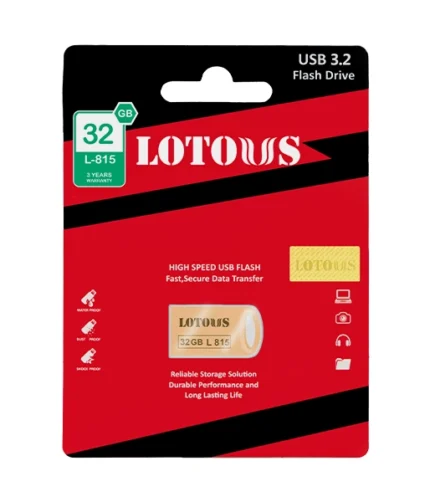 فلش مموری لوتوس مدل L-815 ظرفیت 32 گیگابایت