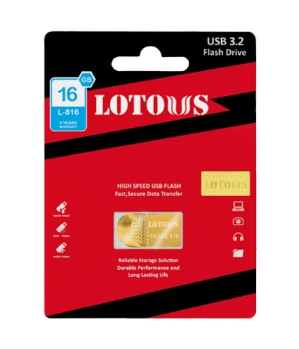فلش مموری لوتوس مدل L-816 ظرفیت 16 گیگابایت