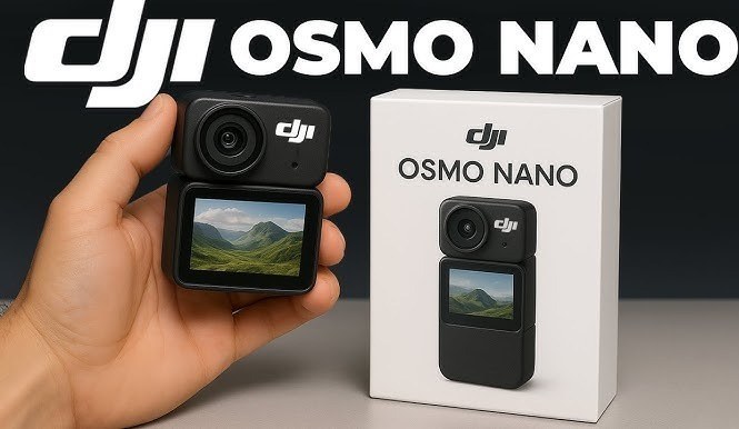 دوربین اکشن دی جی آی Osmo Nano دوربین اکشن دی جی آی Osmo Nano