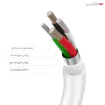 کابل تبدیل USB-C به لایتنینگ اپل