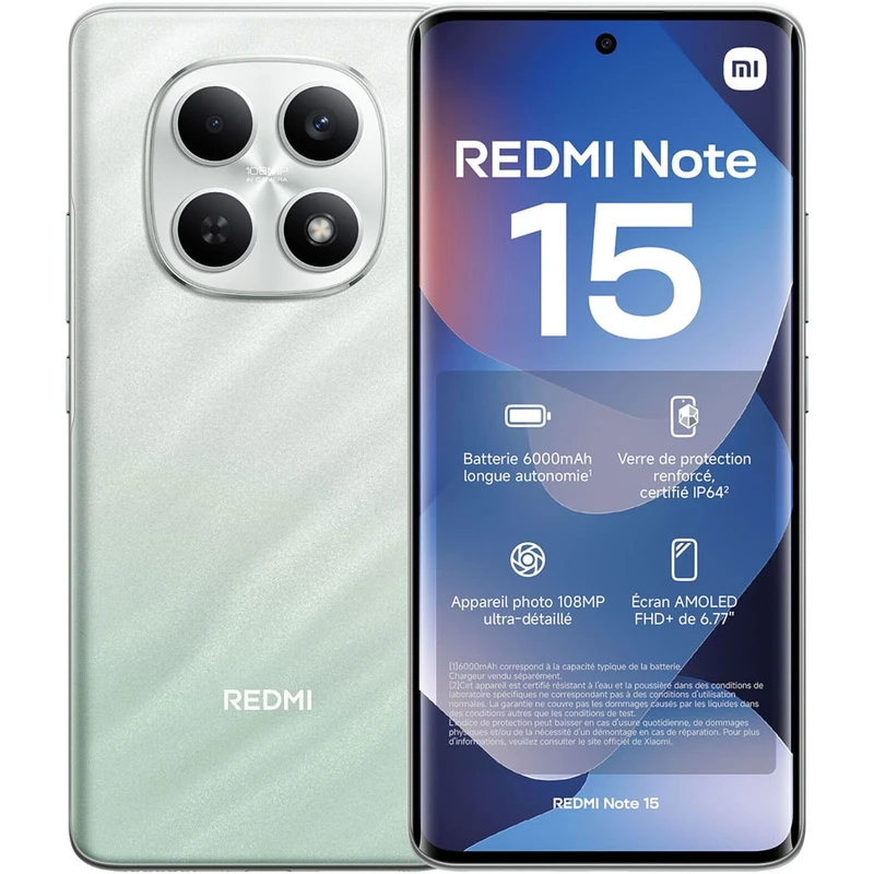گوشی موبایل شیائومی مدل Redmi Note 15 4G دو سیم کارت ظرفیت 256 گیگابایت و رم 8 گیگابایت_4