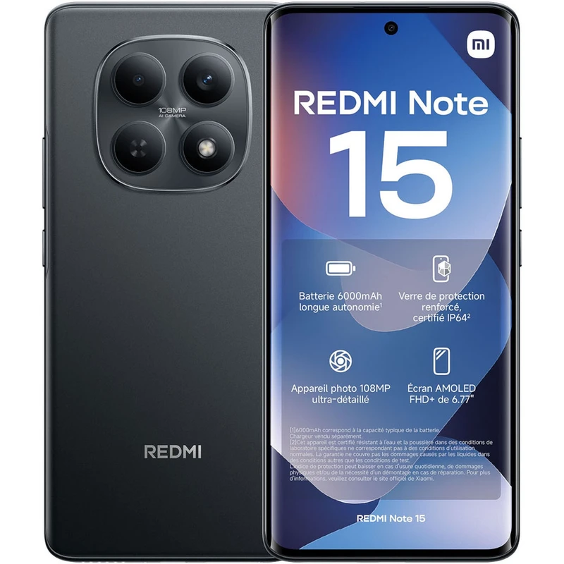 گوشی موبایل شیائومی مدل Redmi Note 15 4G دو سیم کارت ظرفیت 256 گیگابایت و رم 8 گیگابایت_5